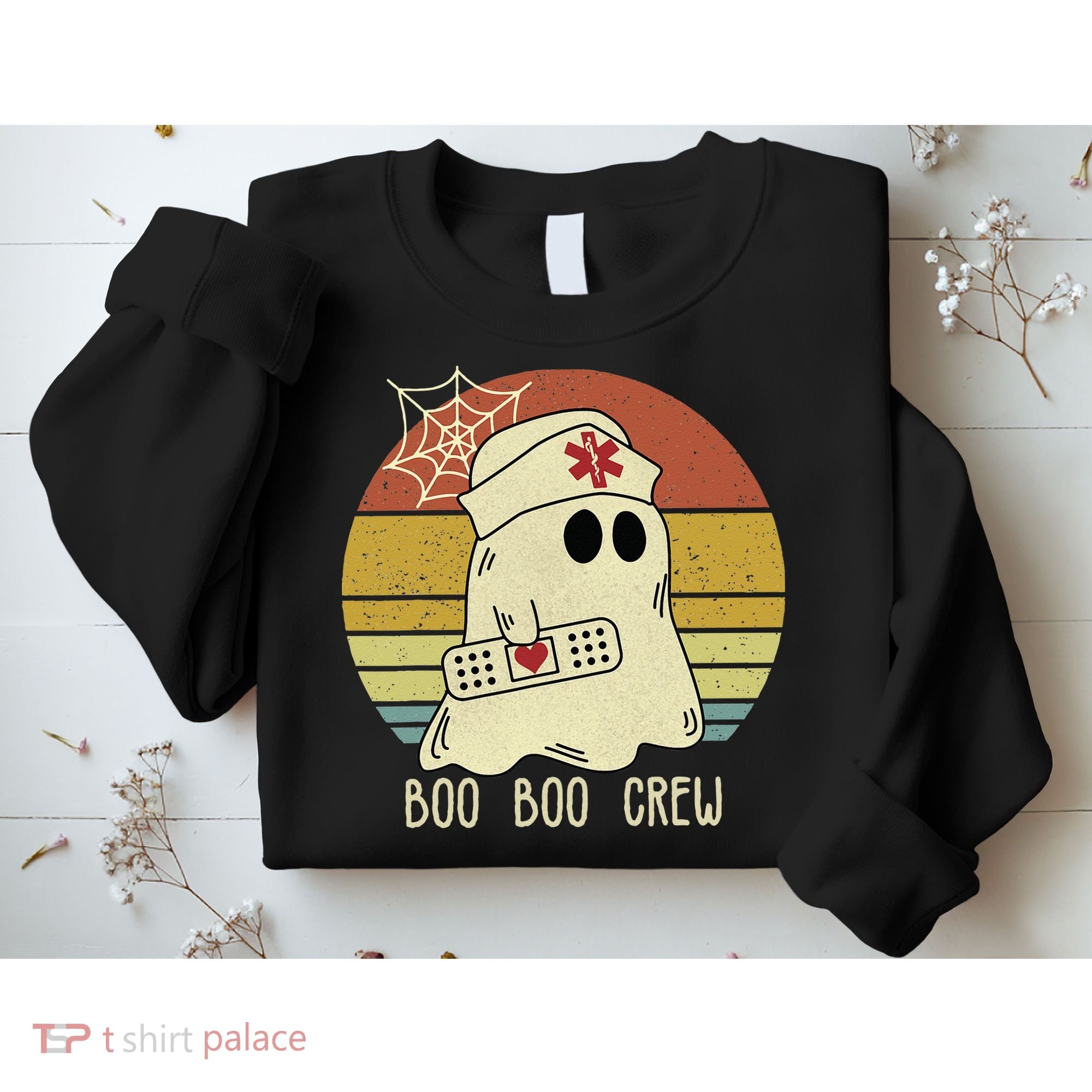Boo Boo Crew Nurse Halloween Nurse For Women Sweatshirt