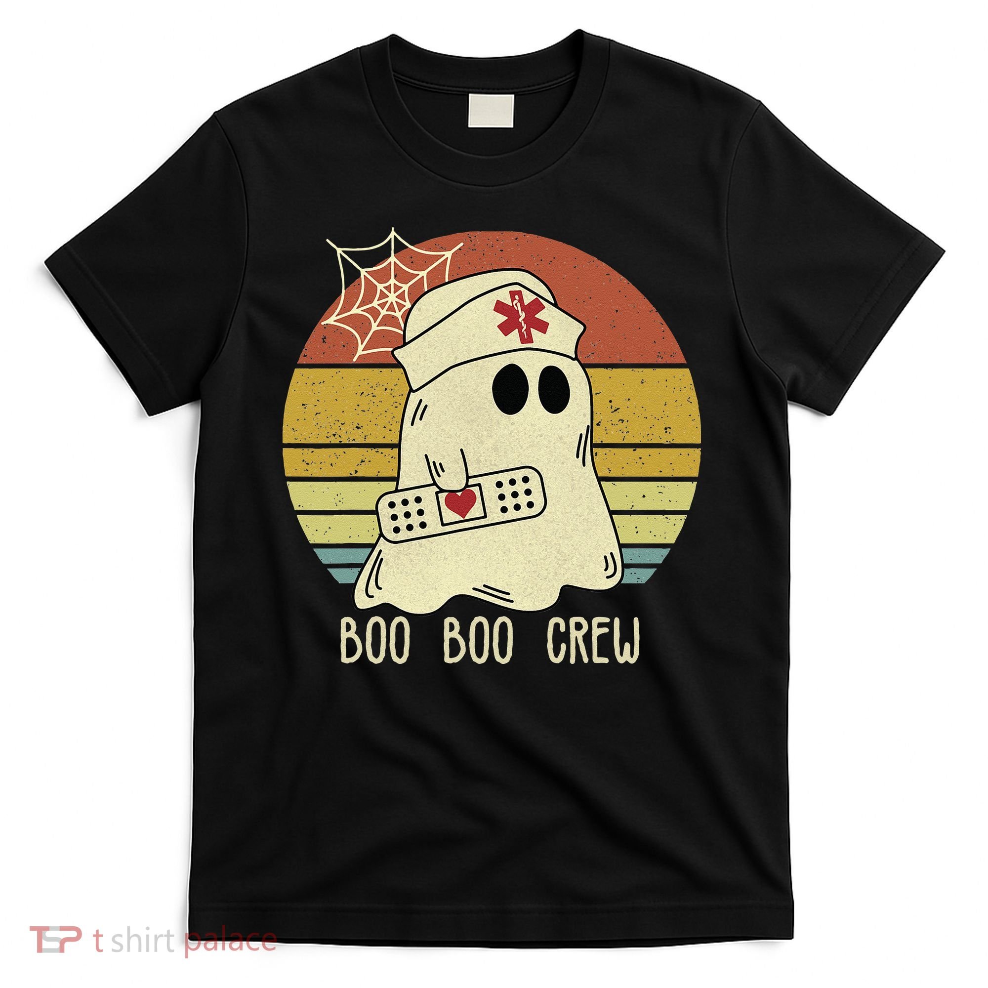 Boo Boo Crew Nurse Halloween Nurse For Women T-Shirt