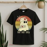 Boo Boo Crew Nurse Halloween Nurse For Women T-Shirt thumb 2