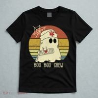 Boo Boo Crew Nurse Halloween Nurse For Women T-Shirt thumb 5