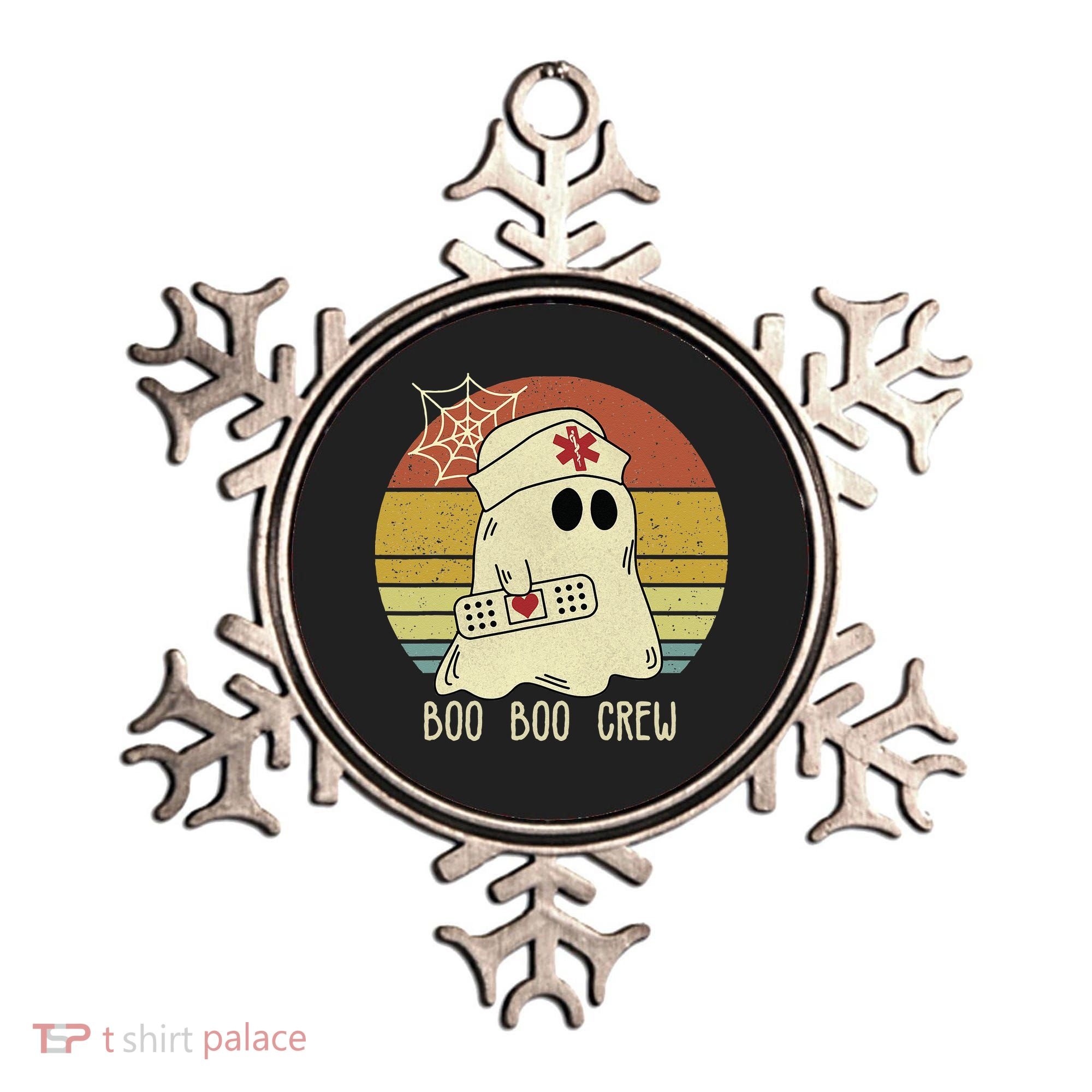 Boo Boo Crew Nurse Halloween Nurse For Women Ornament