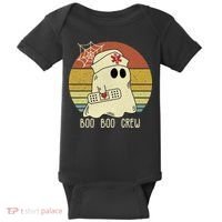 Boo Boo Crew Nurse Halloween Nurse For Women Baby Bodysuit thumb 0