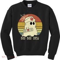 Boo Boo Crew Nurse Halloween Nurse For Women Kids Sweatshirt thumb 0
