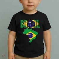 Brazilian Brazil Country Map Flag Toddler T-Shirt thumb 2