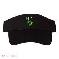 Brazilian Brazil Country Map Flag Visor thumb 0