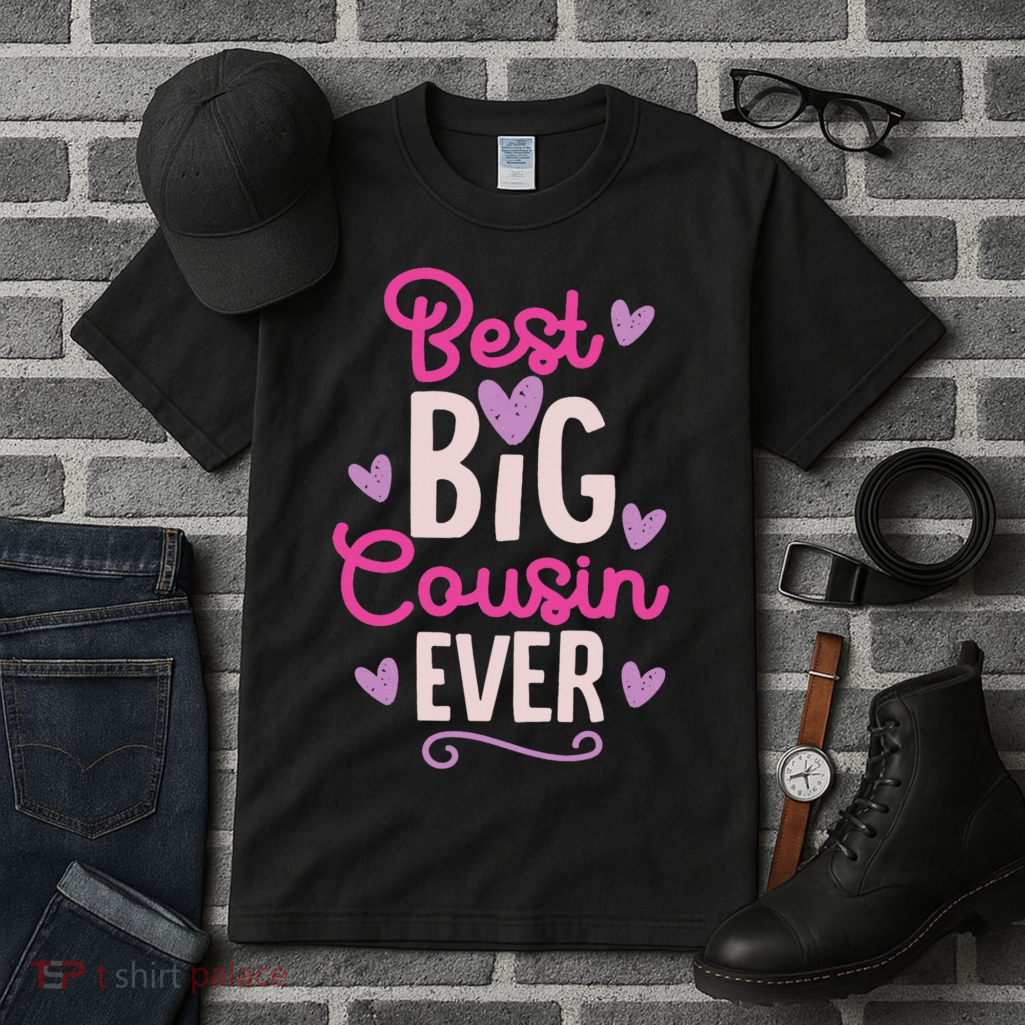 Best Big Cousin Ever For And Tall T-Shirt