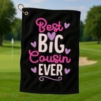 Best Big Cousin Ever For And Golf Towel thumb 1