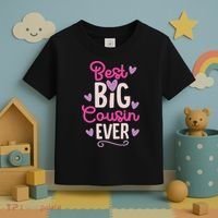 Best Big Cousin Ever For And Toddler T-Shirt thumb 3