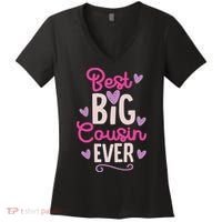 Best Big Cousin Ever For And Women's V-Neck T-Shirt thumb 0