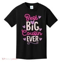 Best Big Cousin Ever For And Kids T-Shirt thumb 0
