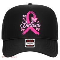 Believe Breast Cancer Awareness Month Breast Cancer Hat thumb 0