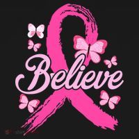 Believe Breast Cancer Awareness Month Breast Cancer Kids Sweatshirt thumb 2
