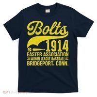 Bridgeport Bolts Connecticut Vintage Baseball Team T-Shirt thumb 0
