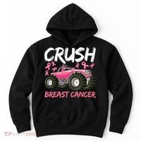 Boys Breast Cancer Awareness For Boys Toddlers Hoodie thumb 0