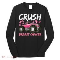 Boys Breast Cancer Awareness For Boys Toddlers Long Sleeve Shirt thumb 0