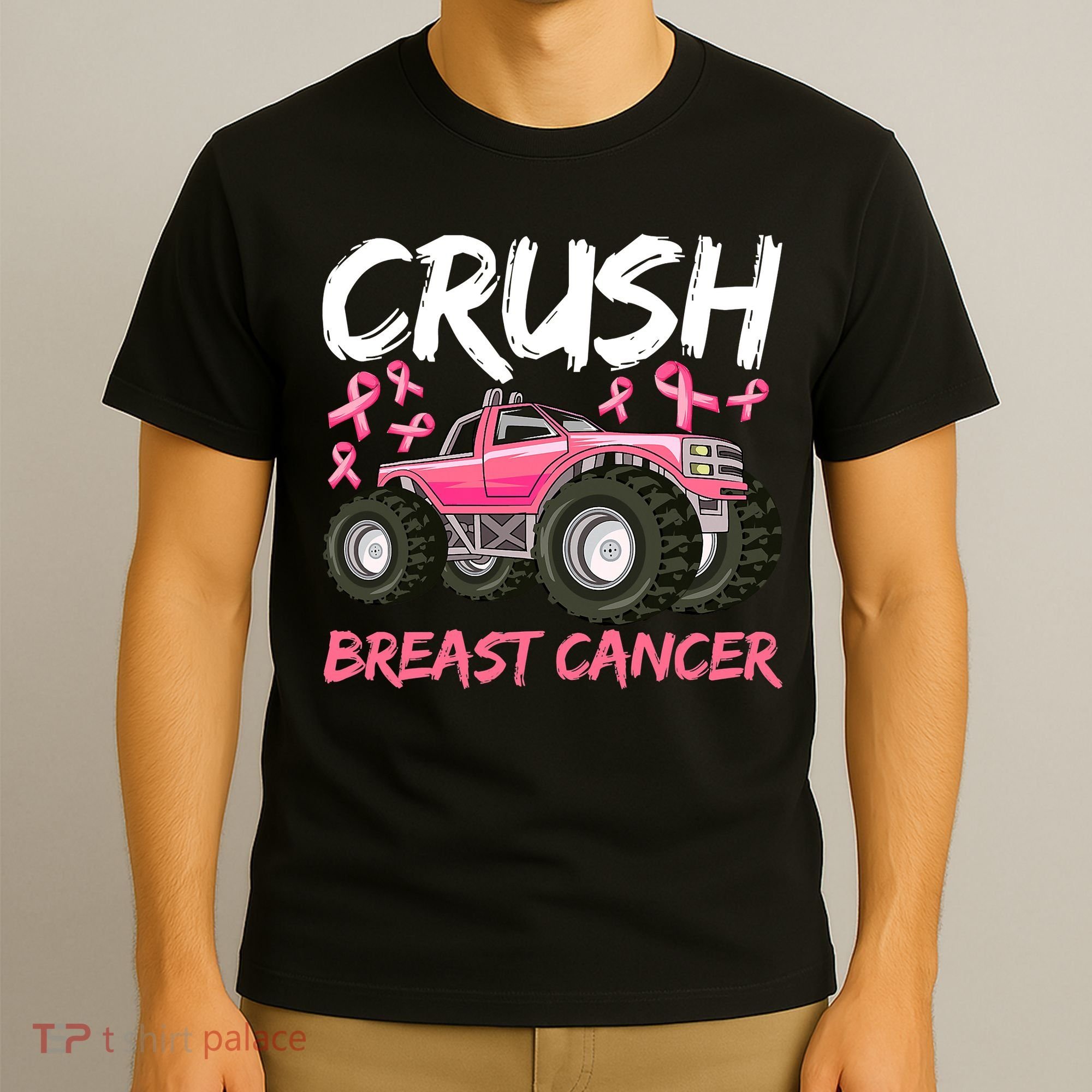 Boys Breast Cancer Awareness For Boys Toddlers T-Shirt
