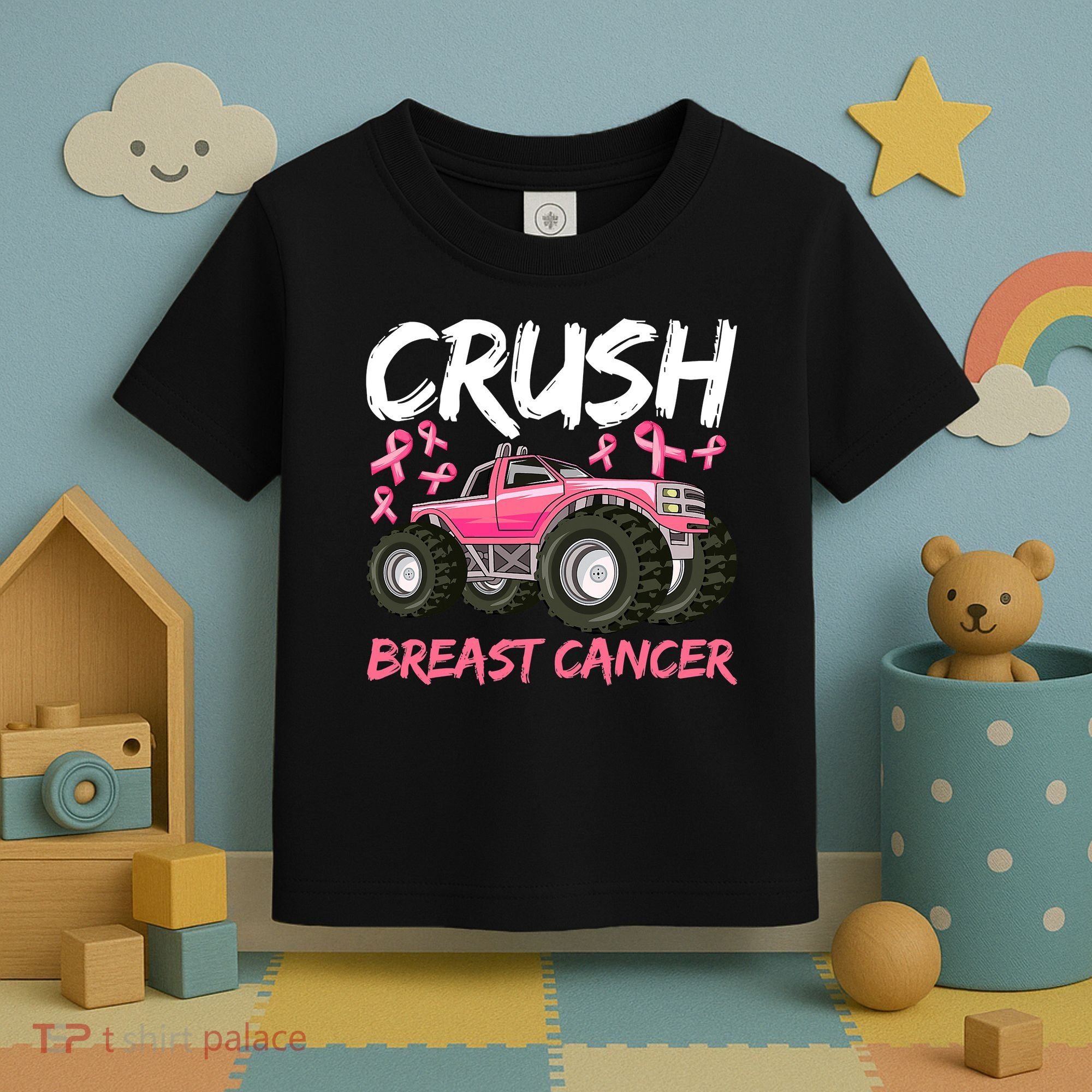 Boys Breast Cancer Awareness For Boys Toddlers Toddler T-Shirt