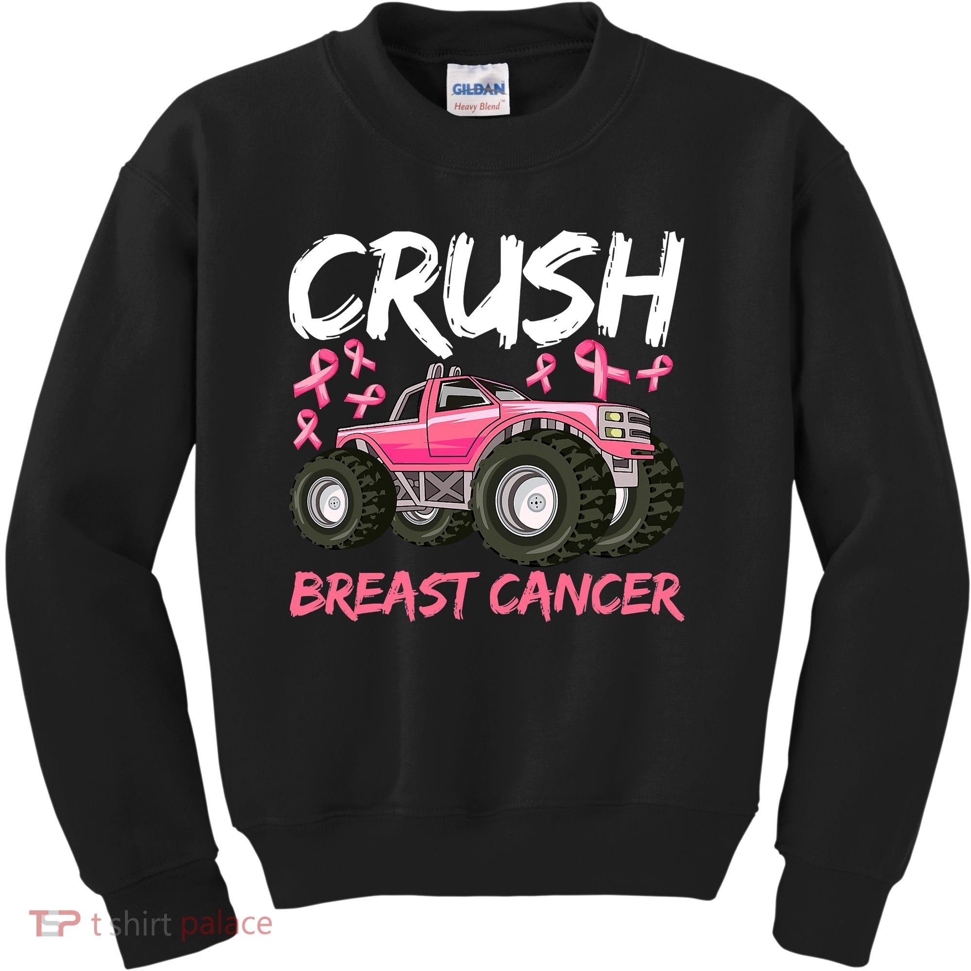 Boys Breast Cancer Awareness For Boys Toddlers Kids Sweatshirt