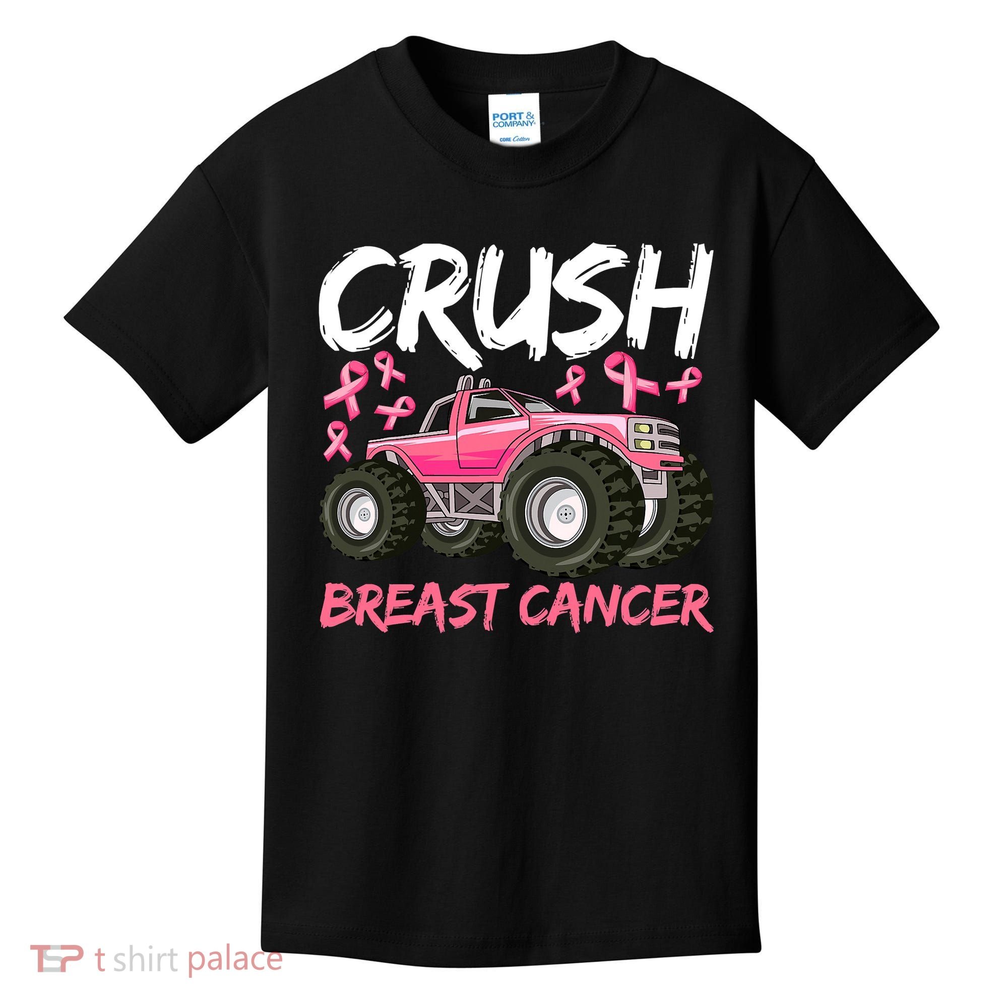 Boys Breast Cancer Awareness For Boys Toddlers Kids T-Shirt