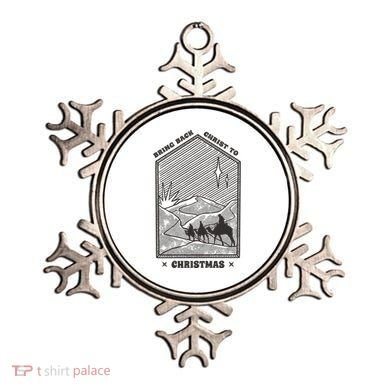 Bring Back Christ To Christmas Ornament