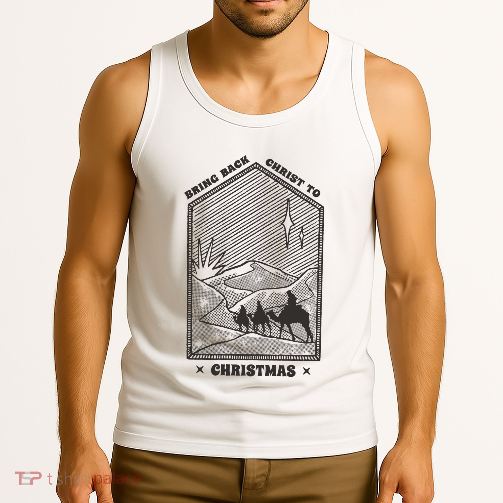 Bring Back Christ To Christmas Tank Top