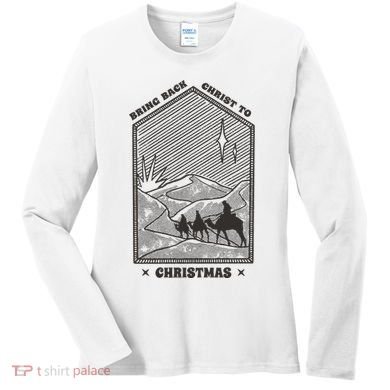 Bring Back Christ To Christmas Women's Long Sleeve Shirt