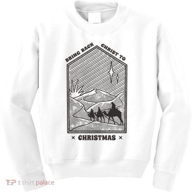 Bring Back Christ To Christmas Kids Sweatshirt