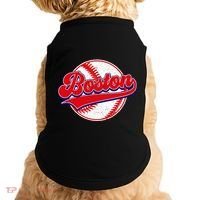 Boston Baseball Cityscape Distressed Women Doggie Tank thumb 0