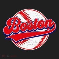 Boston Baseball Cityscape Distressed Women Beanie thumb 2
