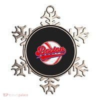 Boston Baseball Cityscape Distressed Women Ornament thumb 0