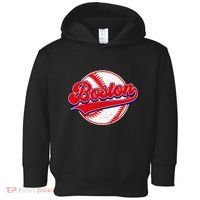 Boston Baseball Cityscape Distressed Women Toddler Hoodie thumb 0