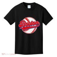 Boston Baseball Cityscape Distressed Women Kids T-Shirt thumb 0