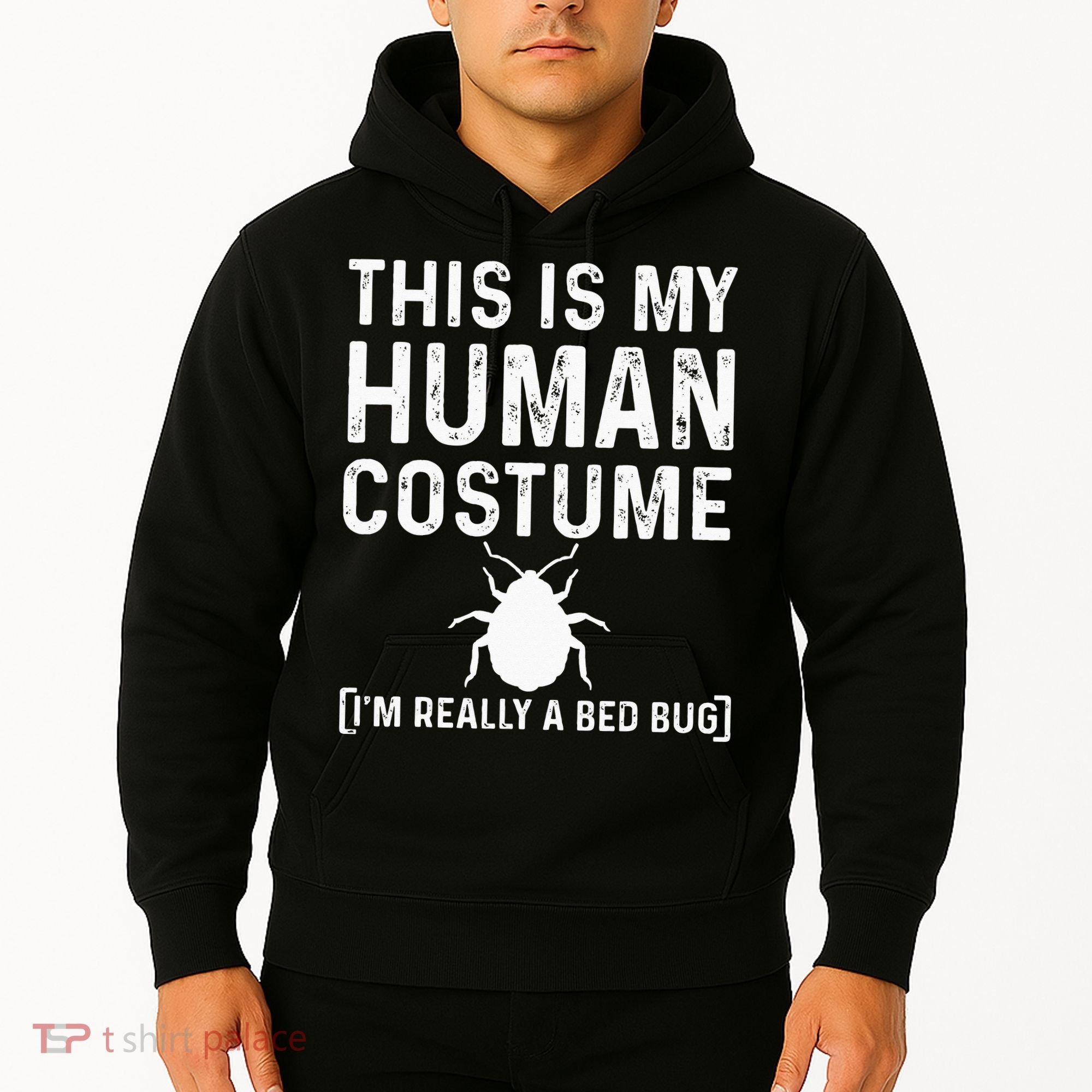 Bed Bug Costume Parasite Hunter Funny Hoodie