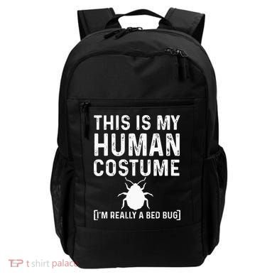 Bed Bug Costume Parasite Hunter Funny Backpack