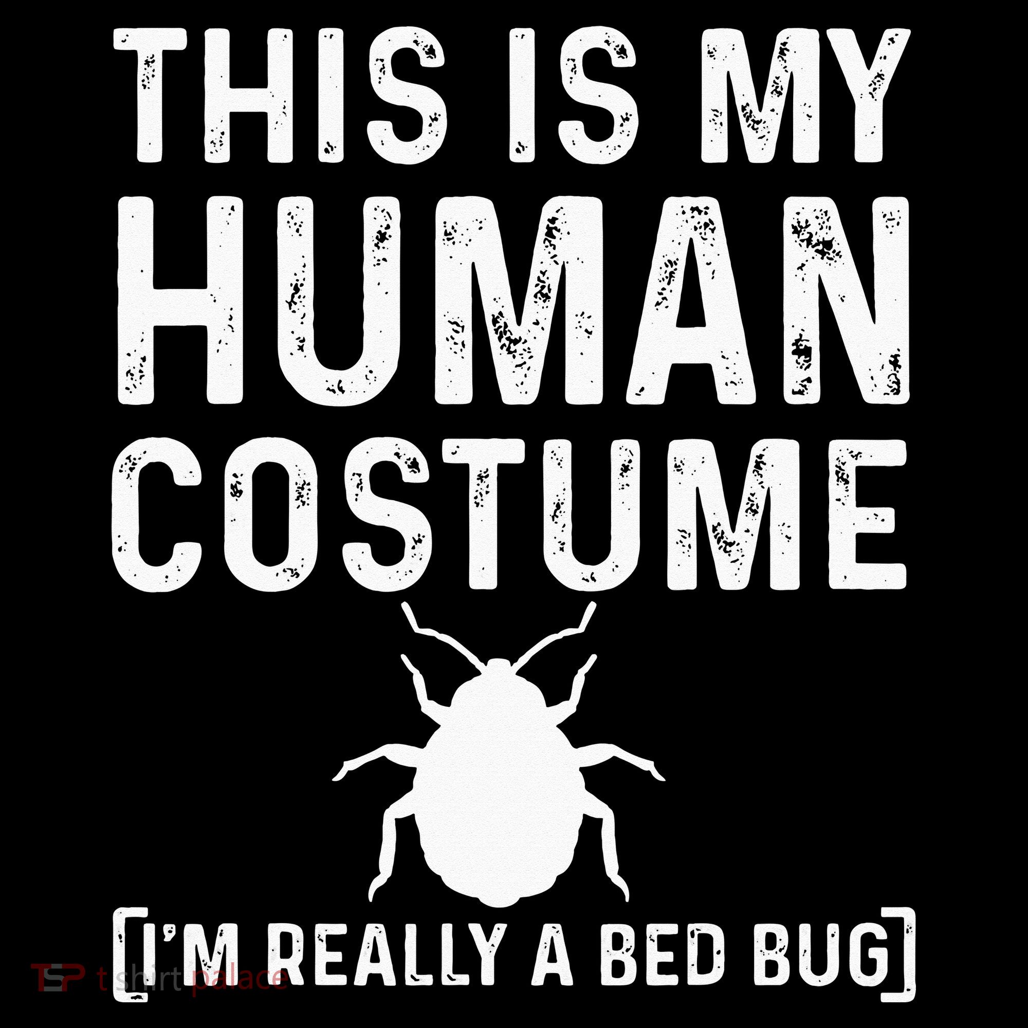 Bed Bug Costume Parasite Hunter Funny Polo