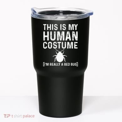 Bed Bug Costume Parasite Hunter Funny Tumbler