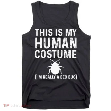 Bed Bug Costume Parasite Hunter Funny Tank Top