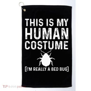Bed Bug Costume Parasite Hunter Funny Golf Towel