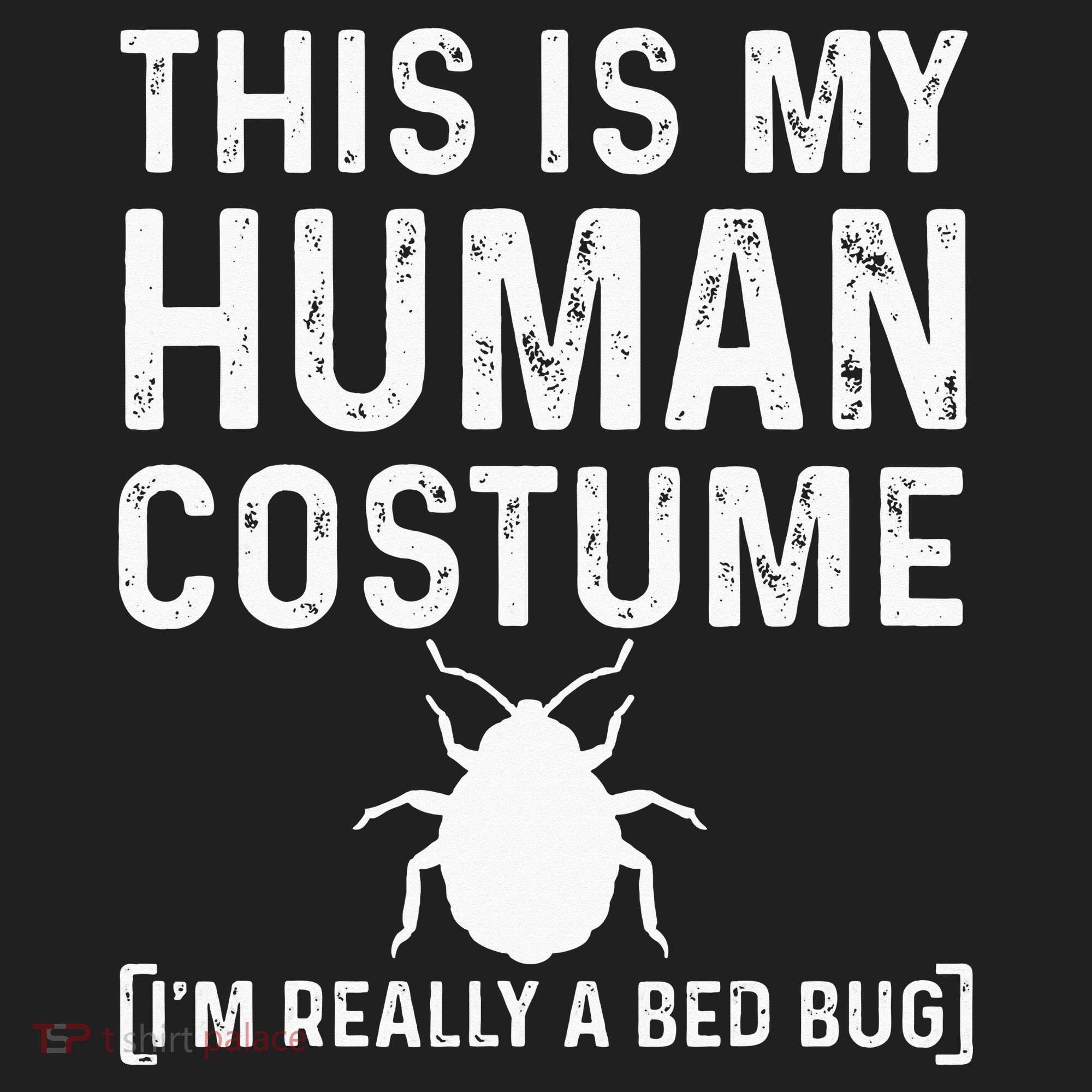 Bed Bug Costume Parasite Hunter Funny Golf Towel