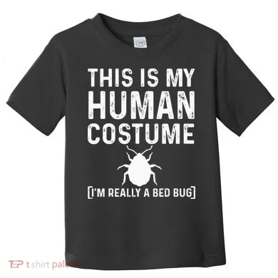 Bed Bug Costume Parasite Hunter Funny Toddler T-Shirt