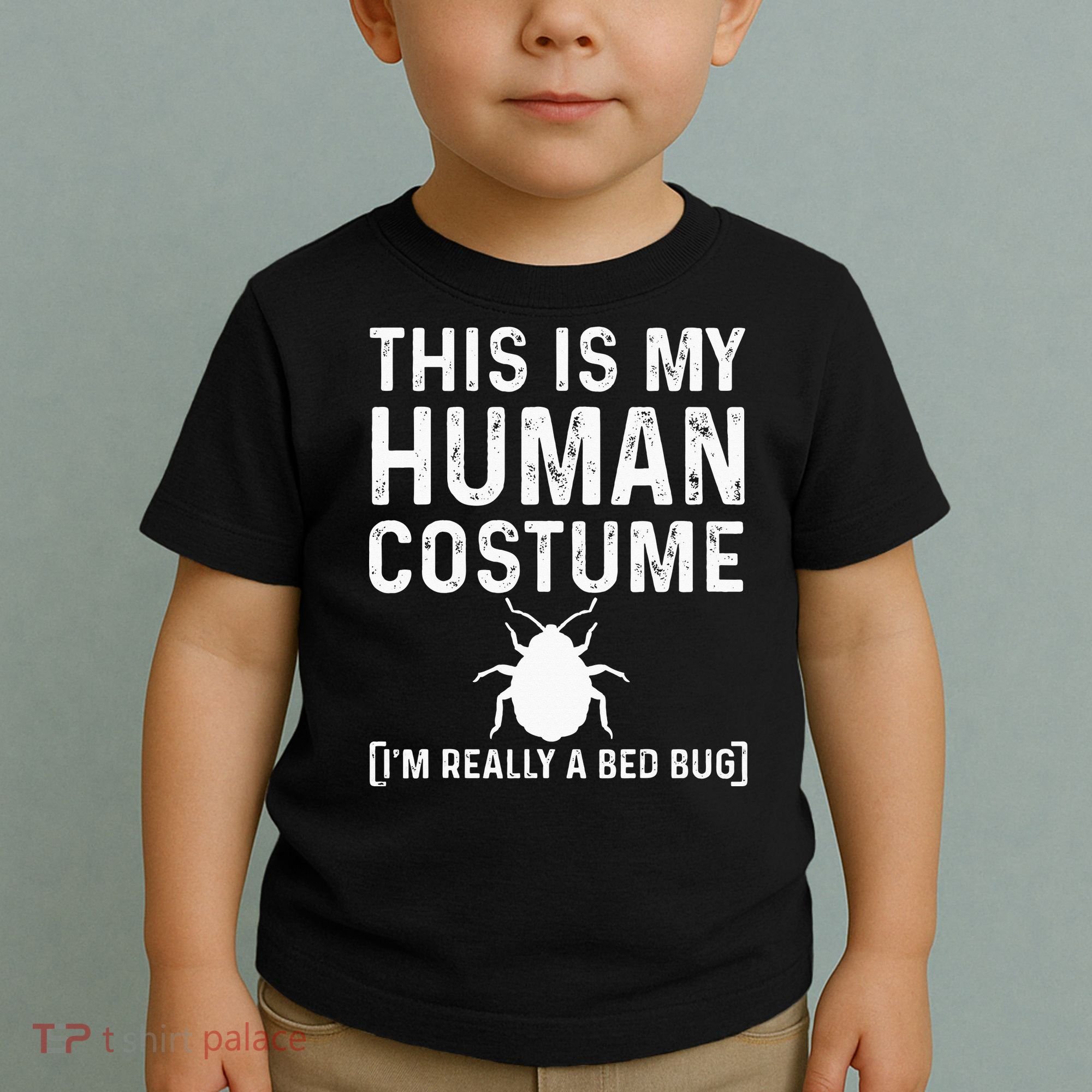 Bed Bug Costume Parasite Hunter Funny Toddler T-Shirt