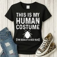 Bed Bug Costume Parasite Hunter Funny Women's T-Shirt thumb 3