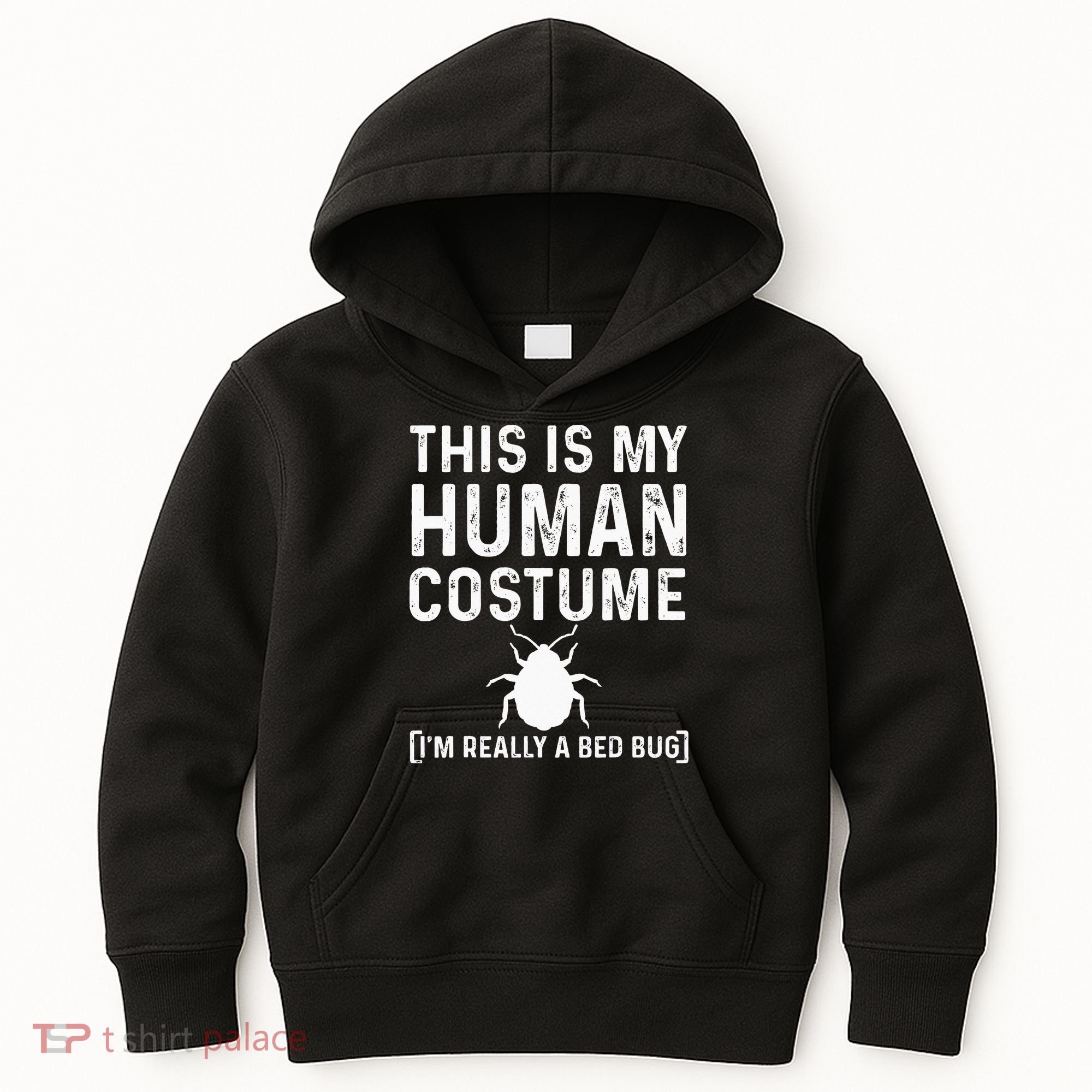 Bed Bug Costume Parasite Hunter Funny Kids Hoodie