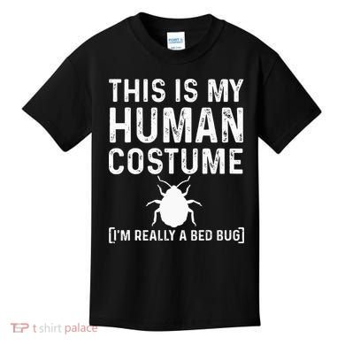 Bed Bug Costume Parasite Hunter Funny Kids T-Shirt