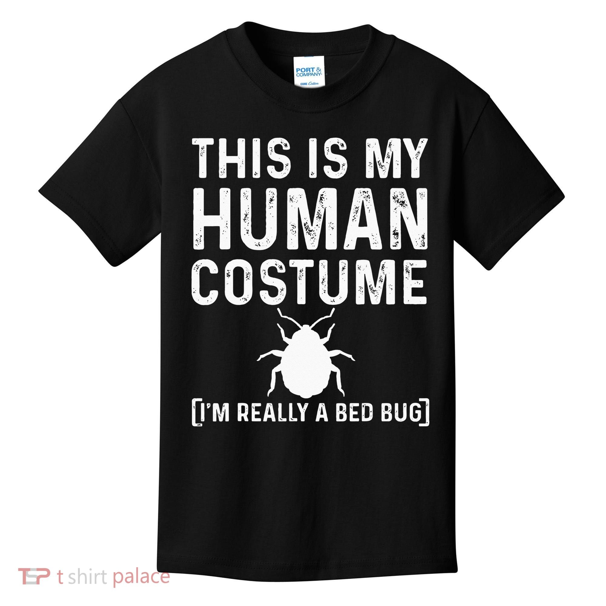 Bed Bug Costume Parasite Hunter Funny Kids T-Shirt