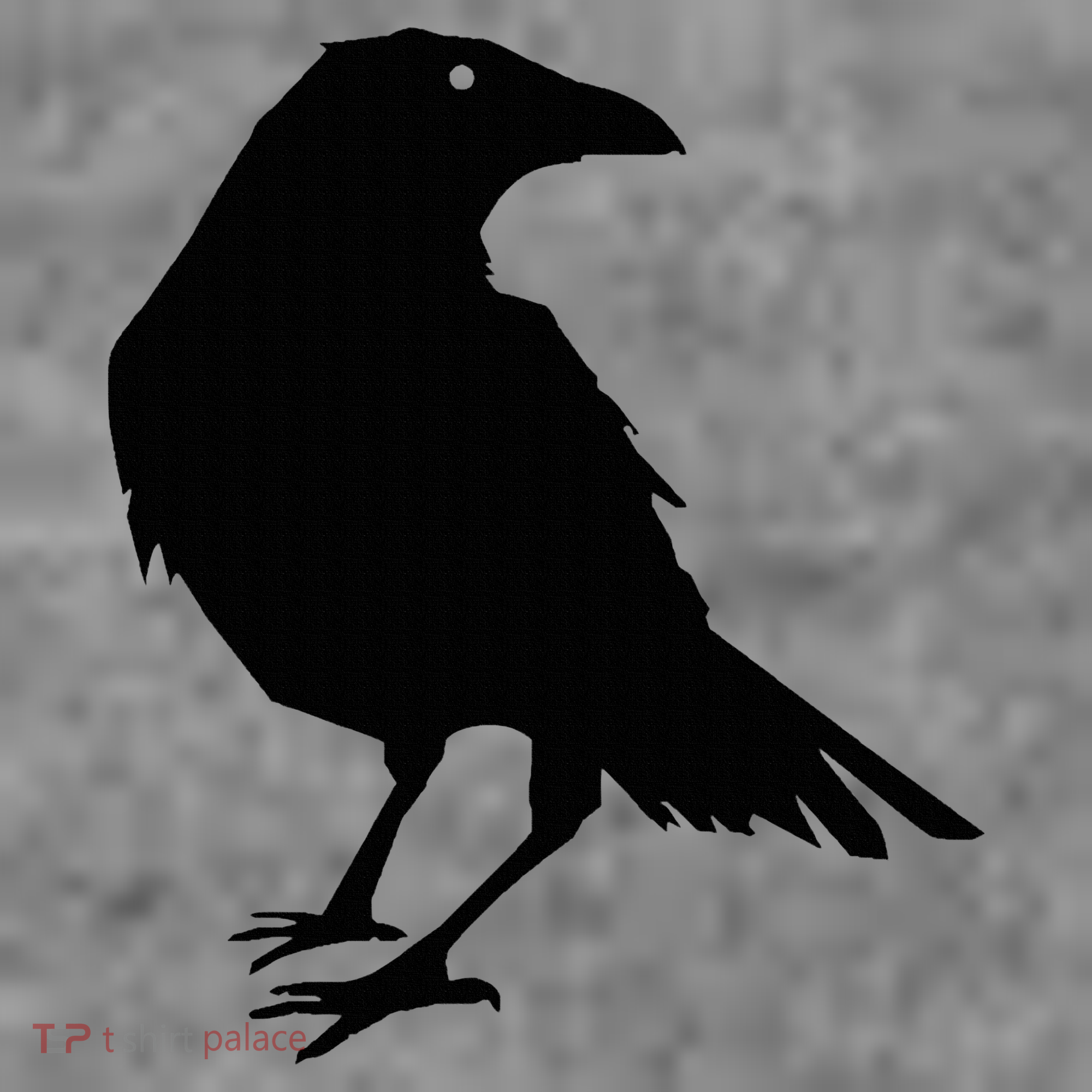 Beautiful Black Crow Raven Bird Silhouette Sweater Toddler Hoodie