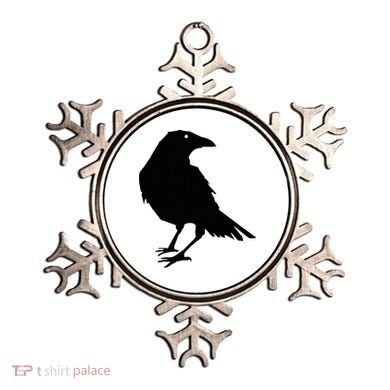 Beautiful Black Crow Raven Bird Silhouette Sweater Ornament