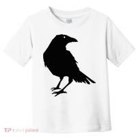 Beautiful Black Crow Raven Bird Silhouette Sweater Toddler T-Shirt thumb 0