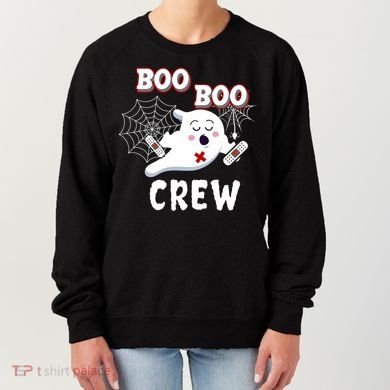 Boo Boo Crew Cute Nurse Ghost Women's Sweatshirt