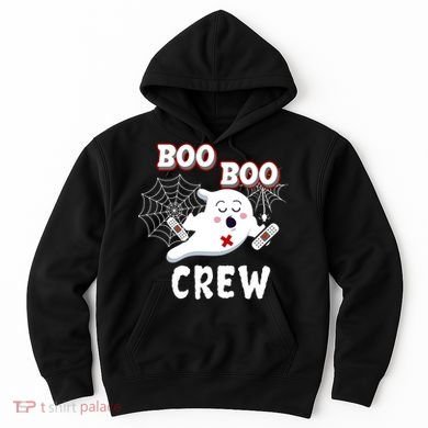 Boo Boo Crew Cute Nurse Ghost Hoodie